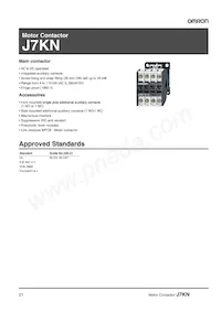 J7KN-176 230 Datasheet Cover