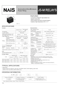 JSM1A-9V-5 Datasheet Cover