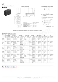 JW1AFSN-DC9V Datasheet Pagina 6