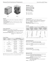 KHS-17A12-120 데이터 시트 표지