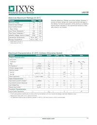 LAA108S Datasheet Page 2