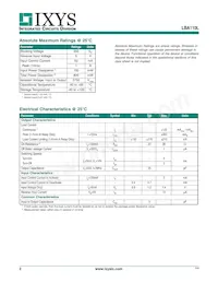 LBA110PLTR Datasheet Page 2