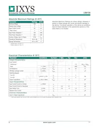 LBA120S Datasheet Pagina 2