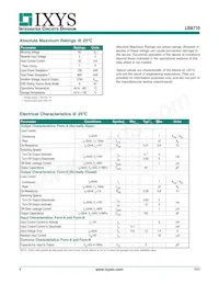 LBA710STR Datasheet Page 2