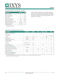 LBB110P Datasheet Pagina 2