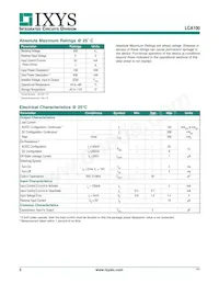 LCA100S Datasheet Page 2