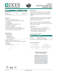 LCA110S Datasheet Cover
