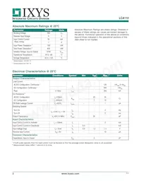 LCA110S Datasheet Page 2