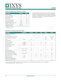 LCA120S Datasheet Page 2