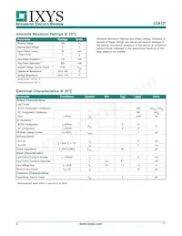 LCA127S Datasheet Page 2