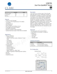 LCA210L Datasheet Cover