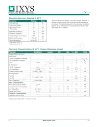 LCA712 Datasheet Page 2