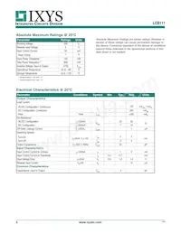 LCB111S Datasheet Page 2