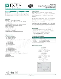 LCB120S Datasheet Cover