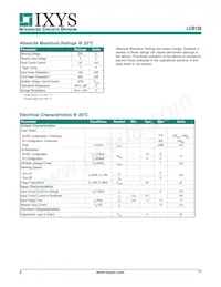 LCB126S Datasheet Pagina 2