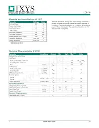 LCB126S數據表 頁面 2