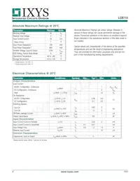 LCB710STR Datasheet Page 2