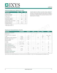LCC110PTR Datenblatt Seite 2