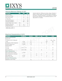 LCC120S Datasheet Pagina 2