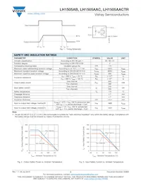 LH1505AACTR Datasheet Page 3