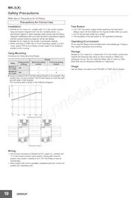 MKS1XTIN-10 AC100 Datasheet Page 10