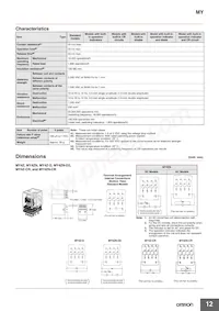 MY4IN DC60 (S) Datasheet Pagina 12