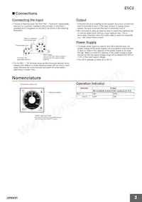 P2CF-08-E Datasheet Pagina 3