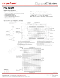 PB-32SM Datasheet Cover