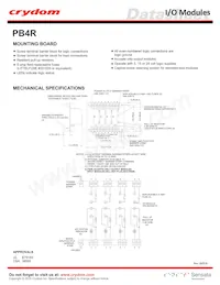 PB-4R Datenblatt Cover