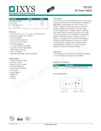 PS1201 Datasheet Cover