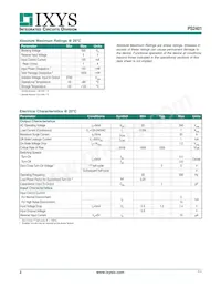 PS2401 Datenblatt Seite 2