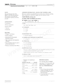 RE0603FRE0710ML Datasheet Page 2