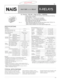 RSD-12V Datasheet Cover