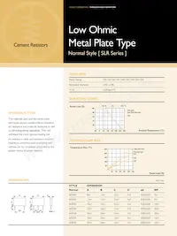 SLR500JB-0R15 Datasheet Cover