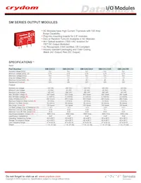 SM-ODC5ML Datasheet Cover