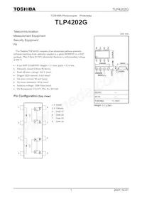 TLP4202G(F) Datasheet Cover