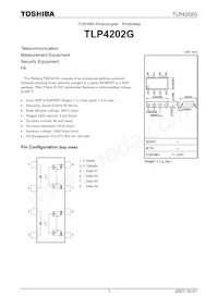 TLP4202G(F)數據表 封面