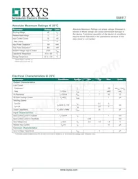 XAA117S數據表 頁面 2