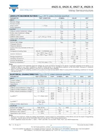 4N26-X017T Datasheet Page 2
