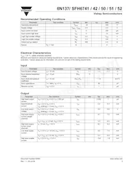 6N137-X009T Datasheet Page 3