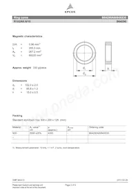 B64290A0084X830 Datasheet Pagina 2