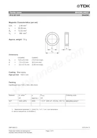 B64290L0044X027 Datasheet Pagina 2