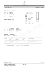 B64290L0755X046 Datasheet Page 2