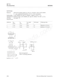 B65844N1110T002 Datasheet Page 2