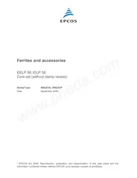 B66293P0000X187 Datasheet Cover