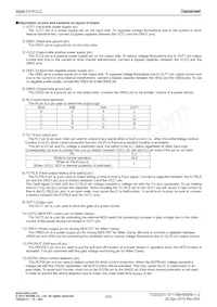 BM6101FV-CE2 Datasheet Page 3