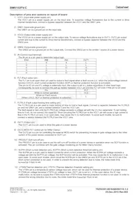 BM6102FV-CE2 Datasheet Page 3