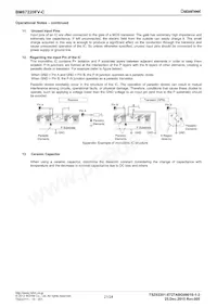 BM67220FV-CE2 Datasheet Page 21