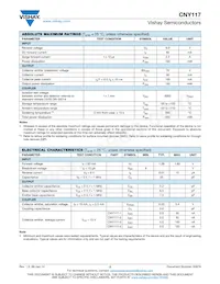 CNY117-3X017T Datasheet Page 2