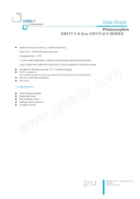 CNY17-2S-TA1 Datasheet Pagina 3